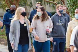 Life on campus during the pandemic