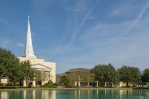 Chapel and the point on campus