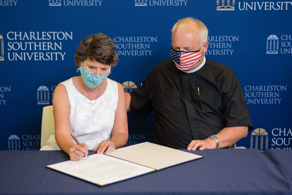 The Deweys' multi-million dollar gift is one of the largest philanthropic commitments in the history of Charleston Southern University.