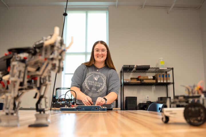 Keara Walsh '23 graduated with a degree in engineering - electrical emphasis.