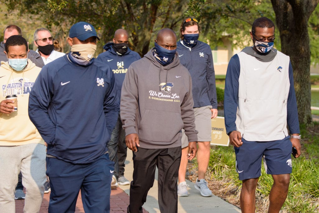 We Choose Love prayer walk at CSU