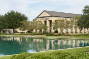 Campus, the point and the Christian Leadership Building