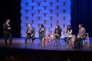 A panel of speakers at CSU Chapel