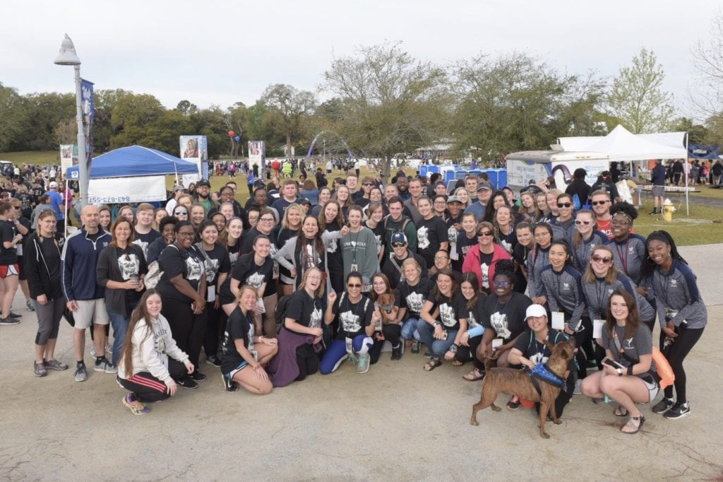 CSU students at Walk for Water
