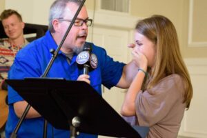 Surprise reveal to Chloe Davis