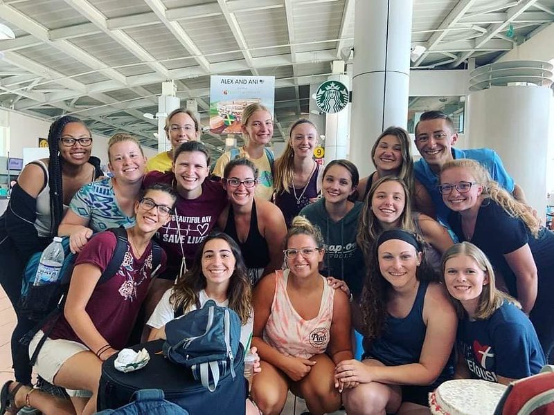 The Jamaica Field Service Project team gathered from across the U.S. and Canada to fly to Jamaica.