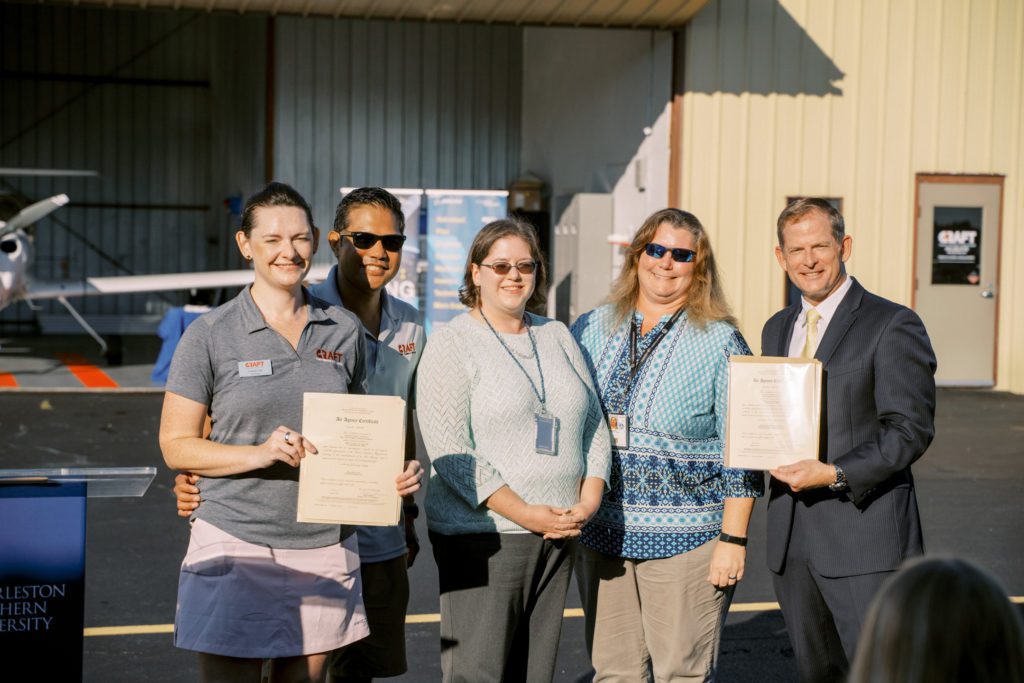 CSU Aeronautics Program is one of only three FAA pilot schools in South Carolina