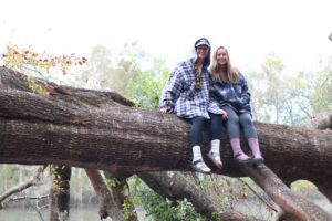 Two Charleston Southern students a part of the Outdoor Adventure Club