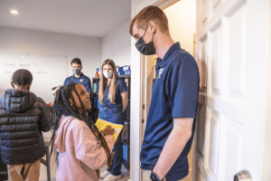 Justin Kizer and other CSU students volunteer as peer-to-peer coaches within the Center for Personal Financial Management