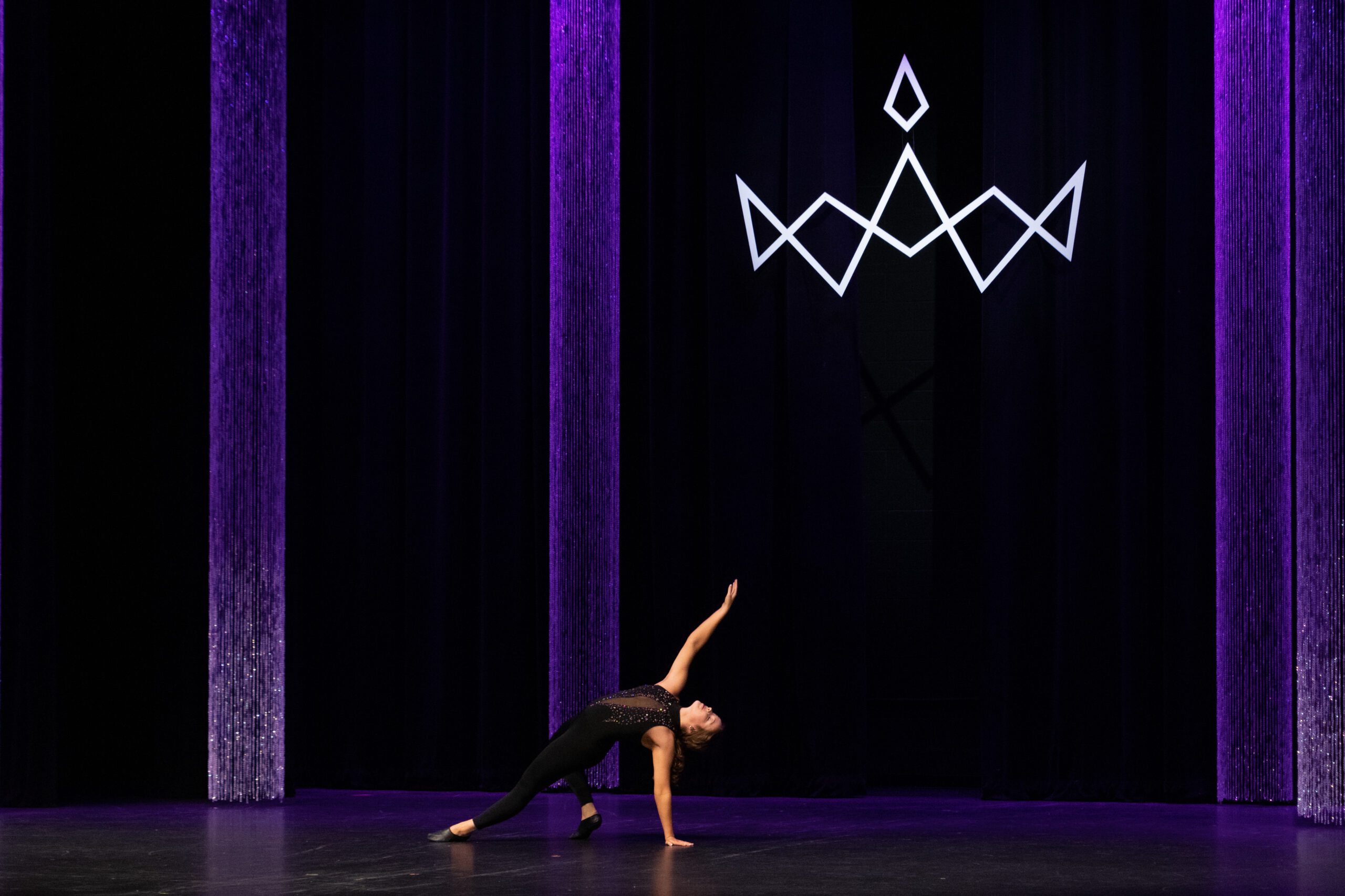 Brittany Priester, the new Miss CSU, performed a jazz dance to "Pink Panther."