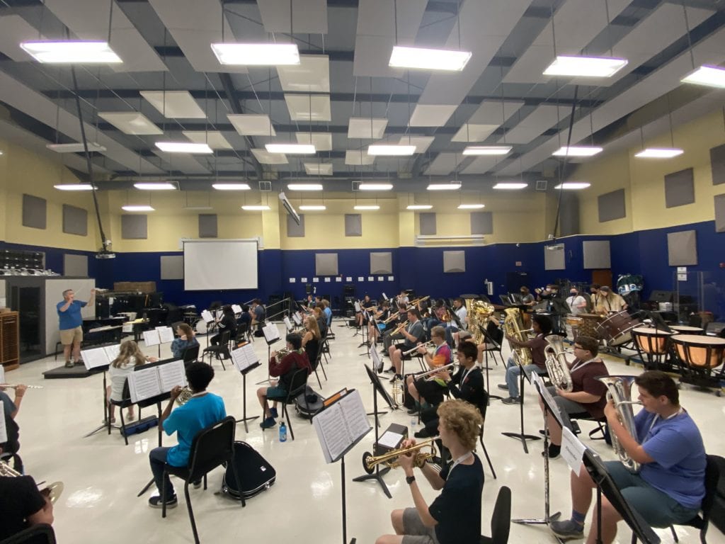 Two hundred campers participated in the 2021 music camps at Charleston Southern