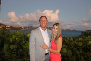 John and KimberlyPaglia with a beautiful view behind them