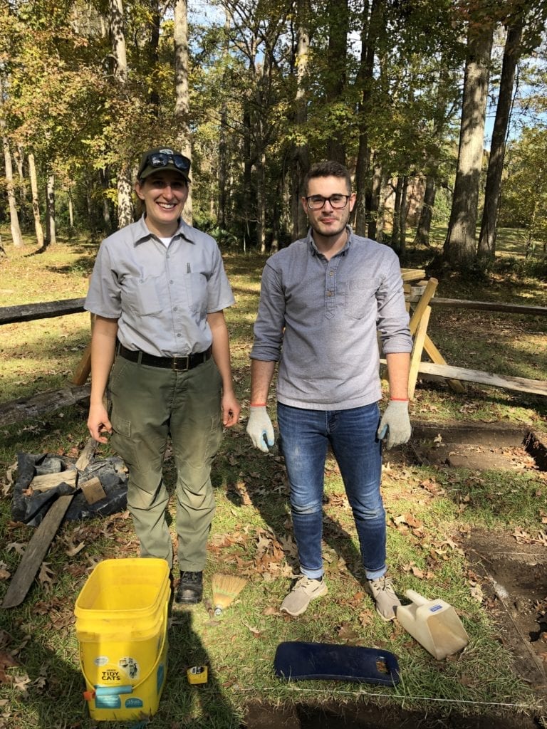 CSU junior interns for archaeologist at Colonial Dorchester