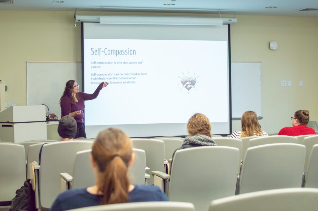 Erica McCance, CSU Counseling Services intern, talks about mental health for musicians