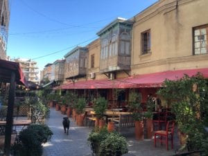 Old Tbilisi, the capital of the Republic of Georgia.