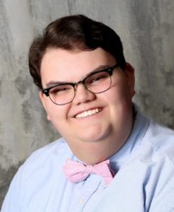 Samuel Polk from Charleston Southern University tied for fourth place in his category and advanced to the video audition round of the National Student Auditions. 