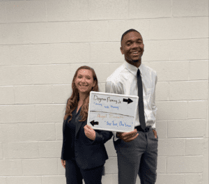 Abigail Barnett and Deymon Fleming Jr.