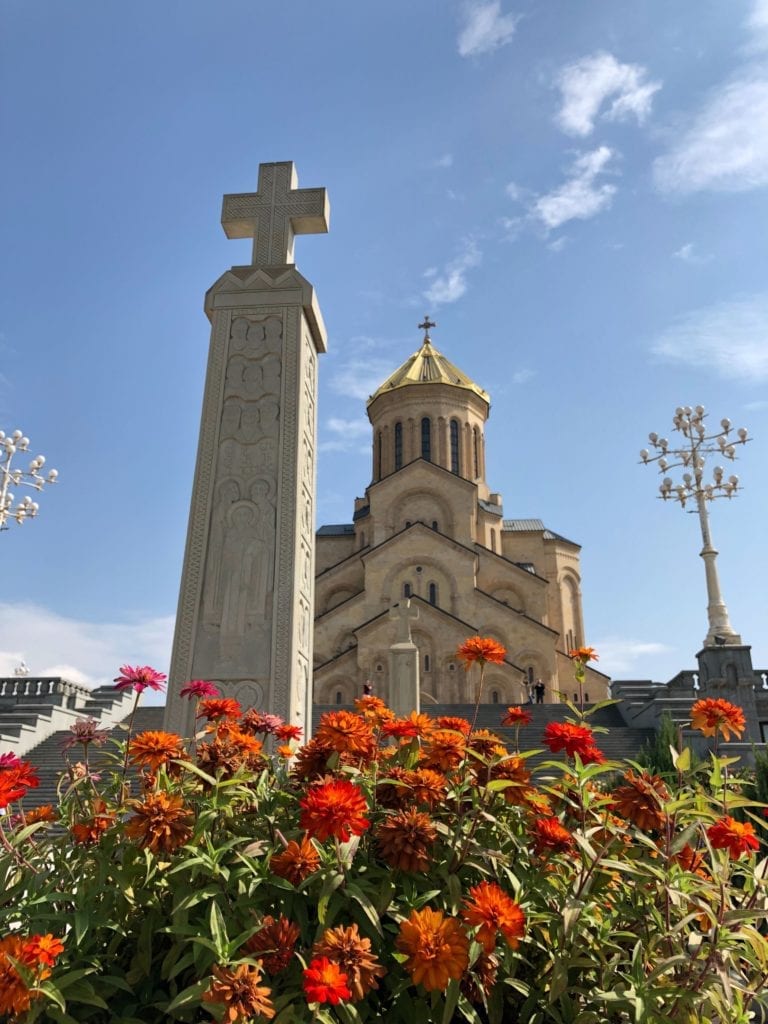 Sameba Cathedral in Tbilisi, Georgia
