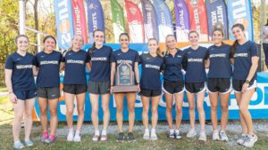 Student- athletes on the Women's Cross Country team had the best finish in the Big South championship