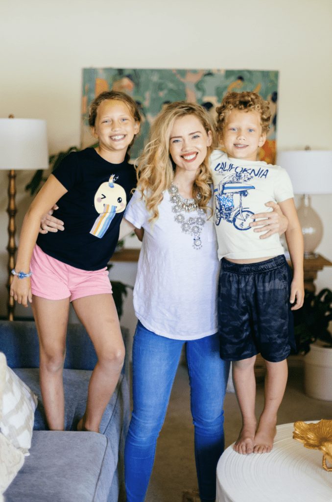 Taylor Irby and her children, Inslee and Anderson