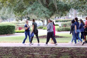 Campus tour at Charleston Southern University